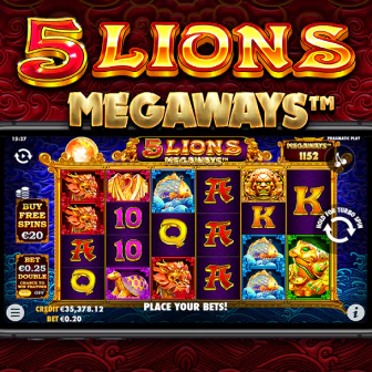 5 Lions Megaways 