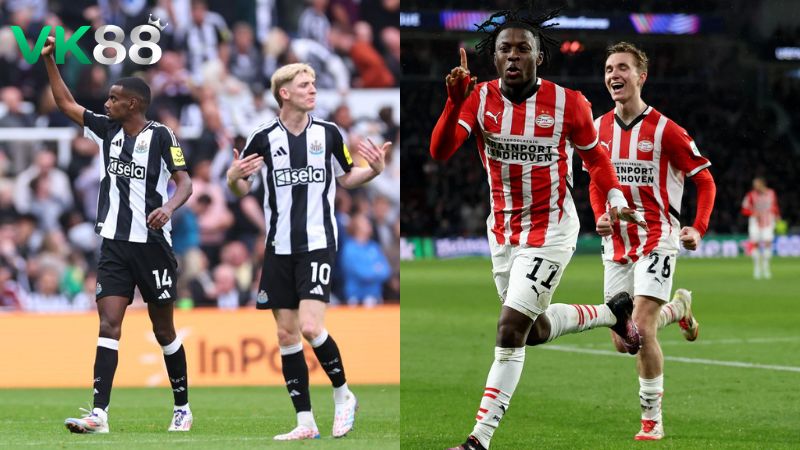 Lịch sử đối đầu Newcastle vs PSV Eindhoven