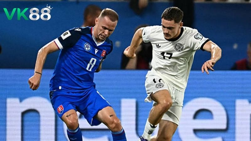 Phong độ của Đức vs Slovakia