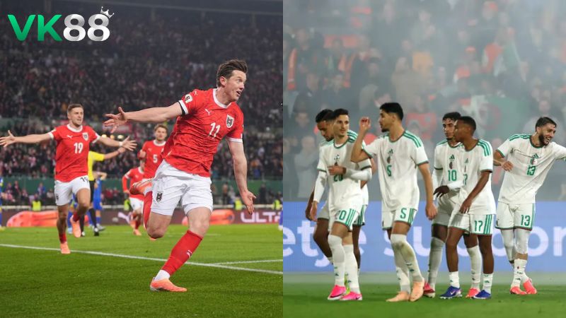 Lịch sử đối đầu Áo vs Algeria