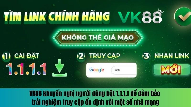 Hướng dẫn truy cập nhà cái VK88 chuẩn, an toàn