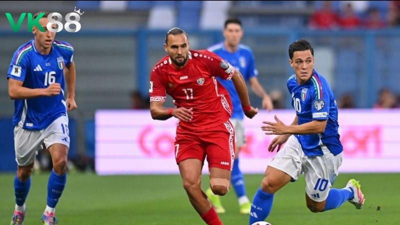 Phong độ của Moldova vs Ý