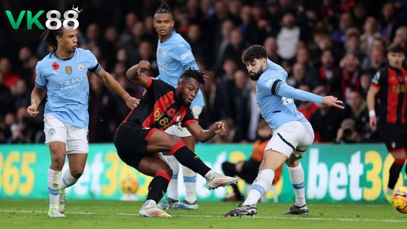 Lịch sử đối đầu AFC Bournemouth vs Manchester City