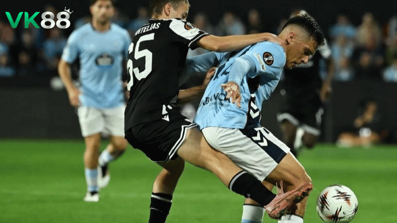 Lịch sử đối đầu PAOK vs Celta Vigo