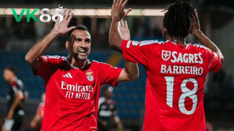 Lịch sử đối đầu Benfica vs AGF Aarhus