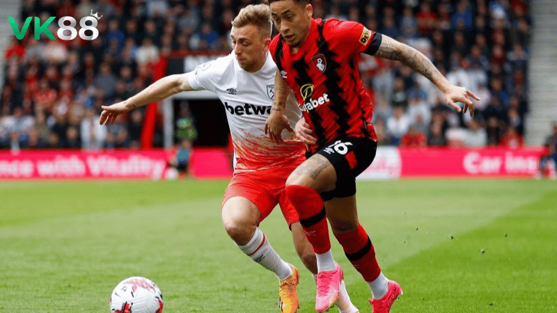 Lịch sử đối đầu West Ham vs Bournemouth