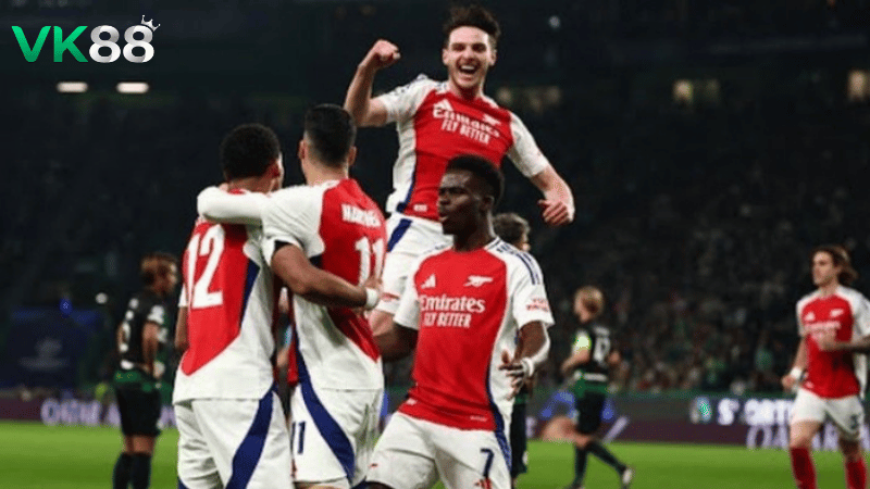 Lịch sử đối đầu Arsenal vs Sporting Lisbon