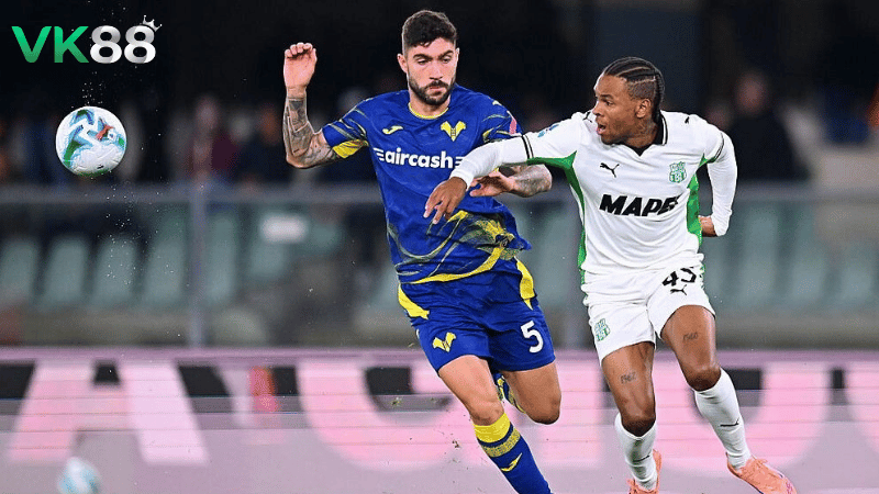 Lịch sử đối đầu Sassuolo vs Verona