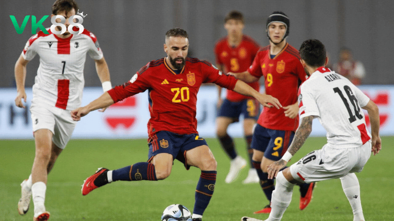 Lịch sử đối đầu Tây Ban Nha vs Georgia