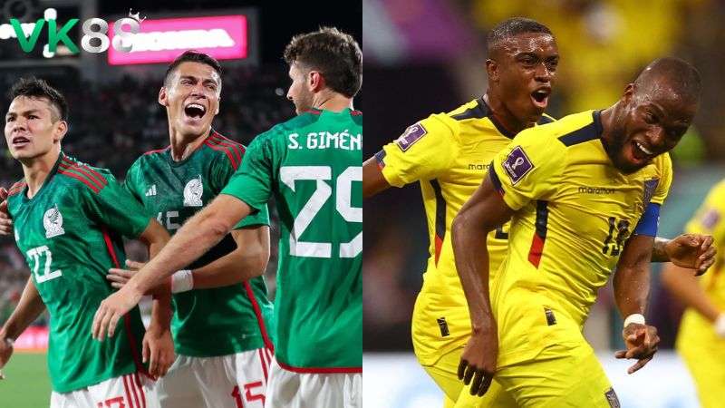 Lịch sử đối đầu Mexico vs Ecuador