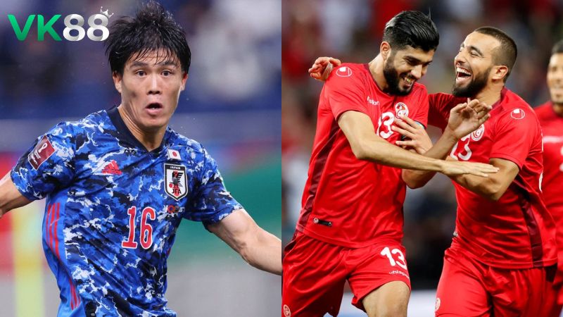 Lịch sử đối đầu Nhật Bản vs Tunisia