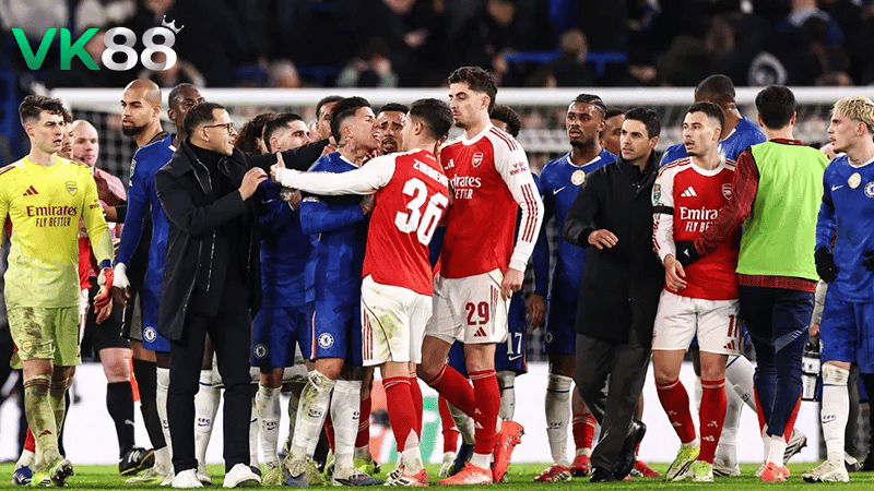 Lịch sử đối đầu Arsenal vs Chelsea