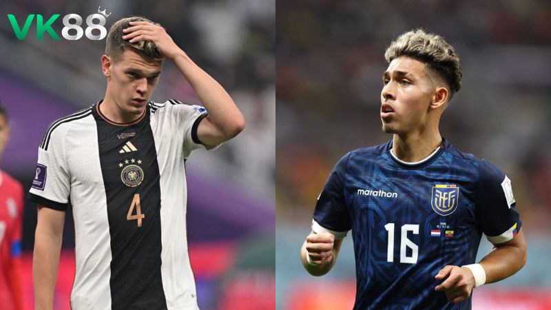 Lịch sử đối đầu Đức vs Ecuador