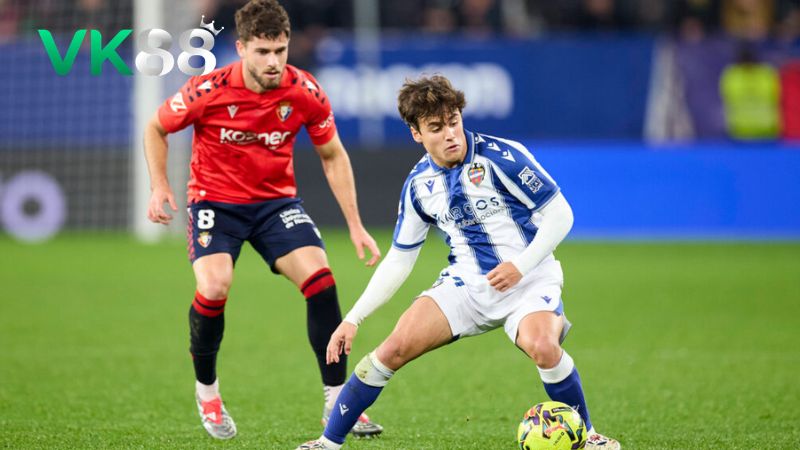 Lịch sử đối đầu Osasuna vs Levante