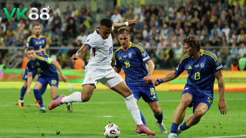 Phong độ của Pháp vs Ukraine