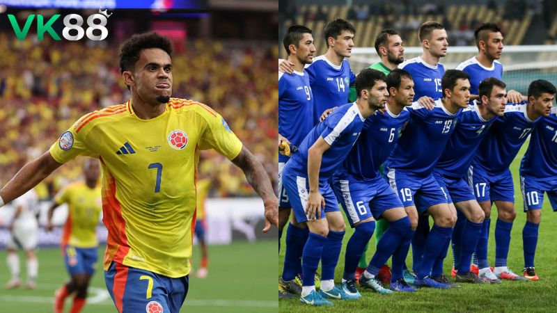Lịch sử đối đầu Colombia vs Uzbekistan