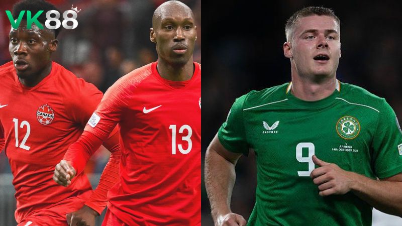 Lịch sử đối đầu Canada vs Ireland