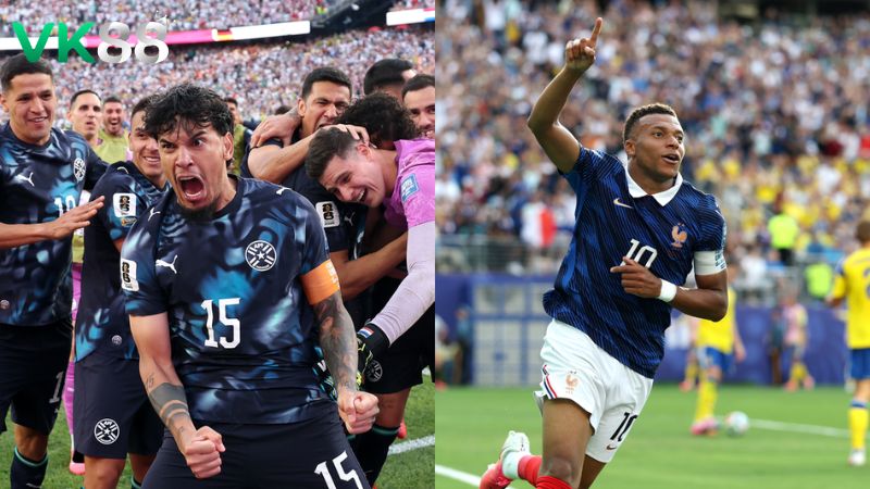 Lịch sử đối đầu Pháp vs Paraguay