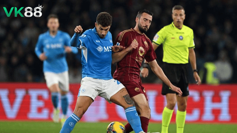 Lịch sử đối đầu Napoli vs AS Roma