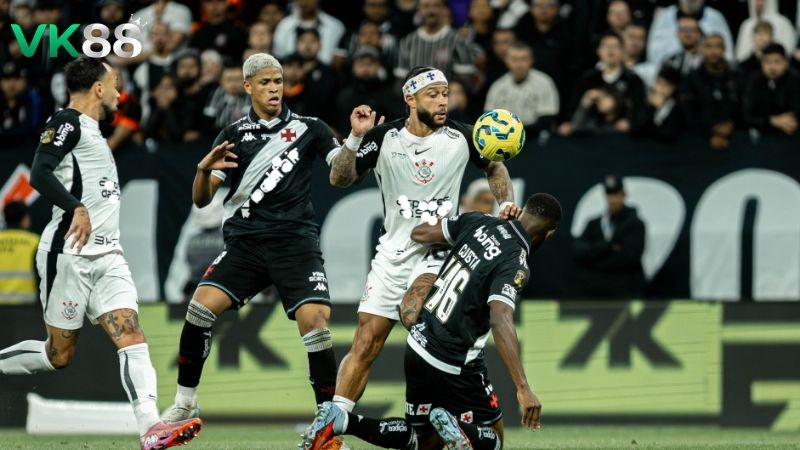 Lịch sử đối đầu Corinthians vs Vasco