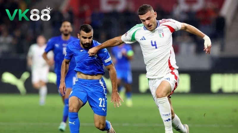 Phong độ của Italia vs Israel