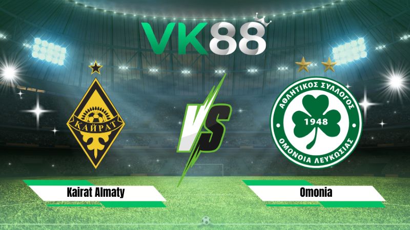Nhận định soi kèo Kairat Almaty vs Omonia 22h00 ngày 29/07/2026