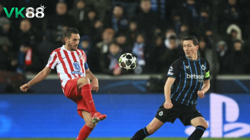 Lịch sử đối đầu Atletico Madrid vs Club Brugge 
