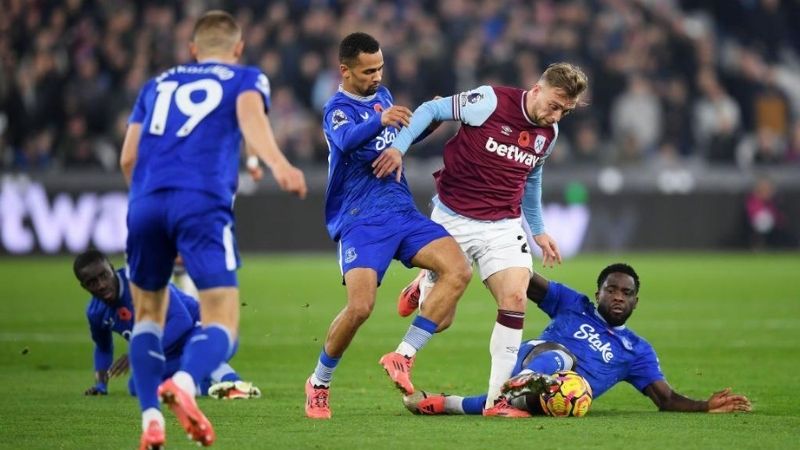 Phong độ của Everton vs West Ham