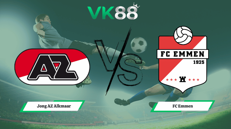 Nhận định soi kèo Jong AZ Alkmaar vs FC Emmen 02h00 ngày 10/03/2026