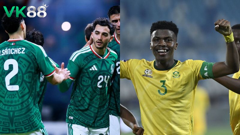 Lịch sử đối đầu Mexico vs Nam Phi