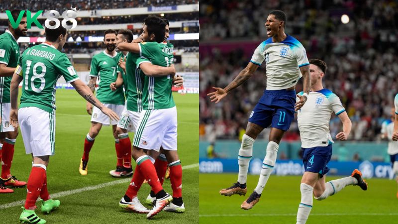 Lịch sử đối đầu Mexico vs Anh