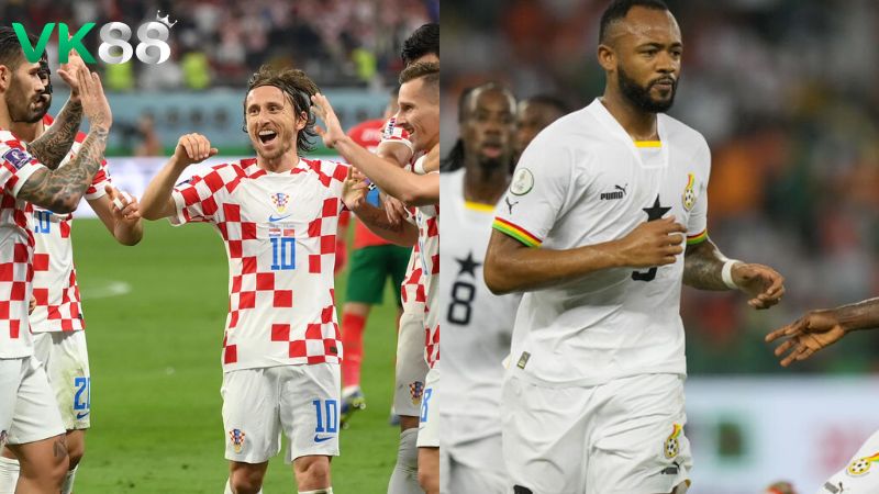 Lịch sử đối đầu Croatia vs Ghana