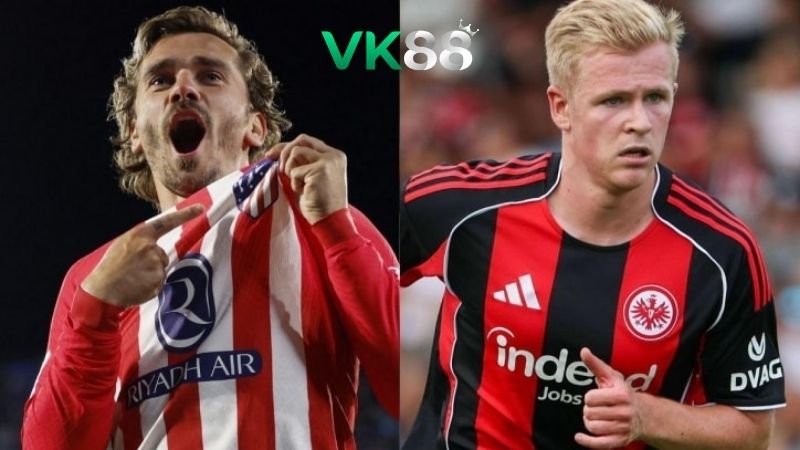 Phong độ của Atletico Madrid vs Eintracht Frankfurt