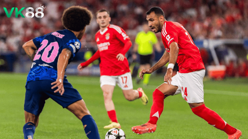 Lịch sử đối đầu Benfica vs Nacional