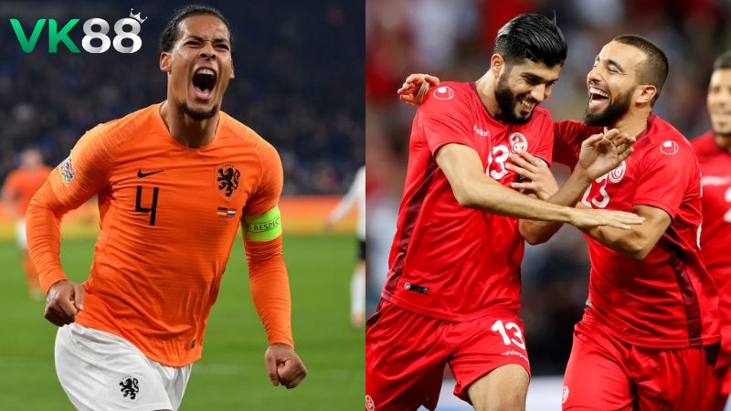 Lịch sử đối đầu Hà Lan vs Tunisia