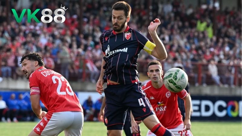 Lịch sử đối đầu Crvena Zvezda vs Larne