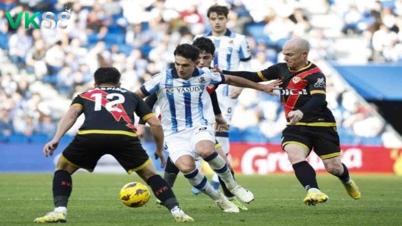 Lịch sử đối đầu Rayo Vallecano vs Real Sociedad