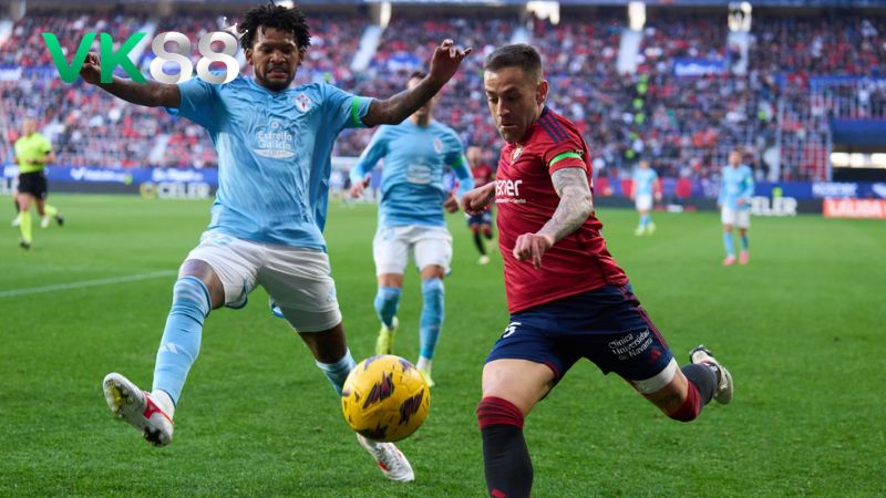 Lịch sử đối đầu Celta Vigo vs Osasuna