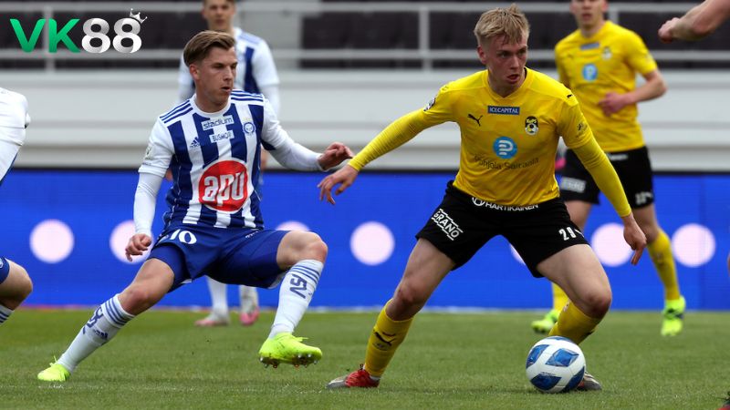 Lịch sử đối đầu HJK vs KuPS