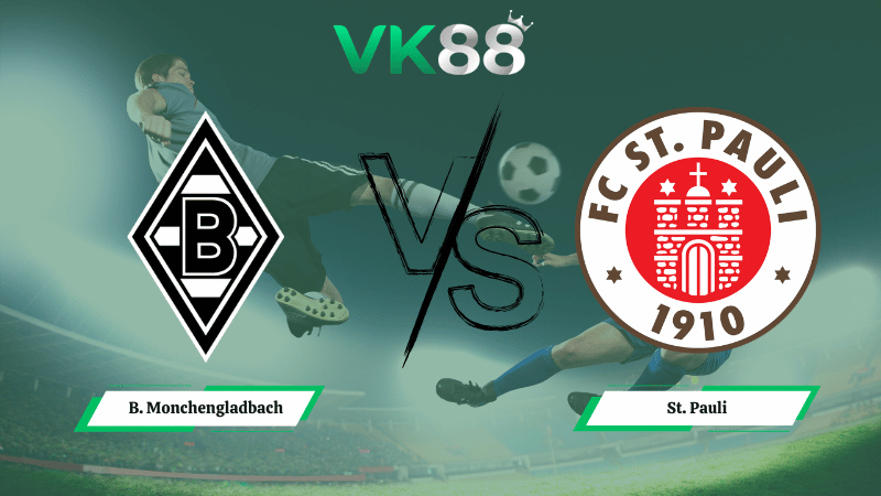 Nhận định soi kèo B. Monchengladbach vs St. Pauli 02h30 ngày 14/03/2026