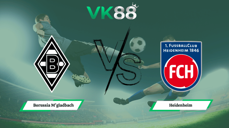 Nhận định soi kèo Borussia M'gladbach vs Heidenheim 20h30 ngày 04/04/2026