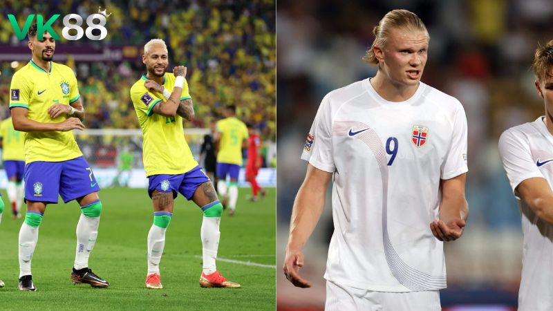 Lịch sử đối đầu Brazil vs Na Uy