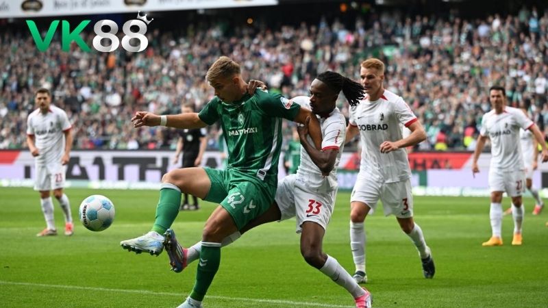 Lịch sử đối đầu Freiburg vs Werder Bremen