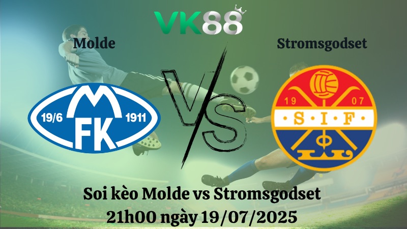 Nhận định soi kèo Molde vs Stromsgodset ngày 21h00 19/07/2025 – VĐQG Na Uy VK88