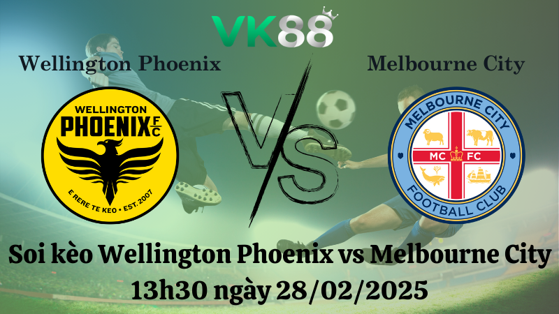 Nhận định soi kèo Wellington Phoenix vs Melbourne City 13h30 ngày 28/02/2025 - VĐQG Úc